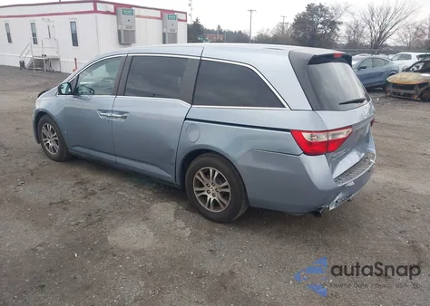 2011 Honda Odyssey Ex z USA, uszkodzony, nr VIN 5FNRL5H4XBB098428